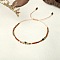 Bohemian Style Handmade Braided Friendship Bracelet for Women, Mixed Color, 0.1cm