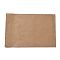 Self-adhesive Velet Cloth Fabric, DIY Crafts, Rectangle, Camel, 30x20x0.03cm