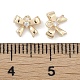 Латунные микропаве прозрачные подвески с фианитом KK-K351-46B-G-3