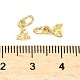 Латунные микро проложить кубического циркония подвески KK-I355-14G-4