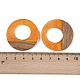 Подвески из смолы и дерева WOOD-F015-14G-3