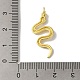 Латунные микро проложить кубического циркония подвески KK-H487-15G-3