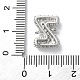 Латунные микро-паве кубические цирконии буквы соединения KK-I717-04Z-P-3