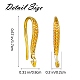 20 шт латунные серьги крючки ZIRC-SZ0005-18-2
