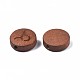 Деревянные бусины с лазерной гравировкой WOOD-S053-53F-3