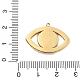 Подвески из нержавеющей стали 304 с кристаллами и стразами STAS-R155-065G-3
