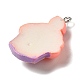 Непрозрачные подвески из искусственной смолы FIND-Z006-05B-2
