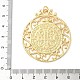 Латунные большие кулоны KK-L239-021G-3