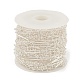 Латунные цепочки с овальными и круглыми бусинами CHC-M025-40S-3