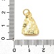 Треугольные латунные подвески KK-S508-36G-3