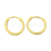 Латунные серьги обруча EJEW-L211-006G