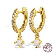 Серебряные серьги с опалом ZB6013-1