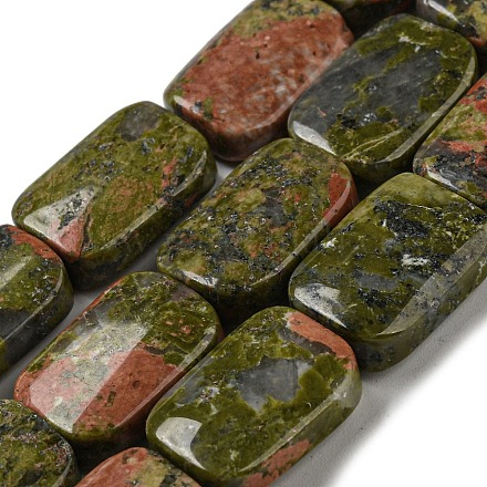 Природные Unakite бисер нитей G-M420-M01-02-1