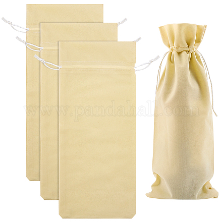 Бархатные мешочки для упаковки бутылок вина ABAG-WH20003-01E-1