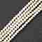 Nrtutal Magnesite Beads Strands, Round, 4~4.5mm, Hole: 0.7mm, about 93pcs/strand, 15.75 inch(40cm)