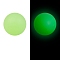 Luminous Food Grade Silicone Beads, DIY Necklaces Making, Round, Light Green, 15mm