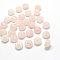Natural Rose Quartz European Large Hole Beads, Rondelle, 13~14x7~8mm, Hole: 5mm