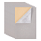 Jewelry Flocking Cloth, Polyester, Self-adhesive Fabric, Rectangle, Light Grey, 29.5x20x0.07cm, 20pcs/set