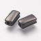 304 Stainless Steel Beads, Rectangle, Gunmetal, 10x5x4mm, Hole: 2x2mm