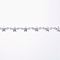 Tarnish Resistant Handmade 304 Stainless Steel Bar Link Chains, Soldered, with Spool, Star, Stainless Steel Color, 11x6x1.5mm, about 32.8 Feet(10m)/roll