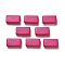 Opaque Acrylic Beads, Rectangle, Medium Violet Red, 18.5x10x6mm, Hole: 2mm, about 450pcs/500g