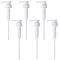 Polypropylene(PP) Dispensing Pump, Fits Shampoo and Conditioner Jugs Bottles, White, 7.2x4.1x18.1cm