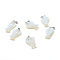 Opalite Pendants, with Platinum Tone Brass Findings, Angel, 22~24x14~15x7mm, Hole: 7x3mm