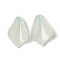 Opaque Resin Pendants, Petal, Azure, 17.5x11.8x5mm, Hole: 0.9mm