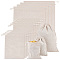 PH PandaHall 18pcs Large Linen Burlap Bags, 8/10/15inch Rustic Drawstring Bags Jewelry Pouches Gift Wrapping Bags Advent Calendar Bags for Wedding Christmas Birthday Party Favors Snack Sacks
