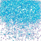 ABS Plastic Tube Beads, Deep Sky Blue, 5.5x2.5x2.5mm
