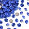 Preciosa® MAXIMA Crystal Round Stones, Czech Crystal, Dura Foiling, Round(431 11 615 Chaton), 30050 Sapphire, SS45(9.85~10.2mm)