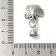 Цветок латунь микропаве из кубического циркония KK-A227-32P-3
