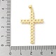 Латунные микро проложить кубического циркония подвески KK-P294-04G-3