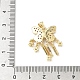 Латунные микро проложить кубического циркония подвески KK-L239-023G-3