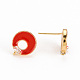 Латунные серьги-гвоздики из циркония KK-S356-242B-NF-3