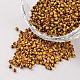 12/0 непрозрачные цвета просачиваться стеклянные бусины SEED-M008-C17-1