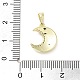 Латунные микро проложить кубического циркония подвески KK-F877-05G-3