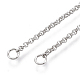 Изготовление латунных ожерелий KK-S061-162P-4