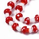 Гриб ручной Lampwork бисер пряди LAMP-R116-13A-3