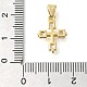 Подвески из латуни с прозрачным фианитом KK-M101-05G-08-3