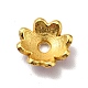 4-лепесток сплава эмали шарик шапки FIND-G029-06G-04-2