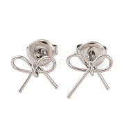 Серьги-гвоздики из нержавеющей стали 304 EJEW-G395-26P