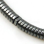 Немагнитные синтетический гематит бисер пряди G-E165-3x1mm-1