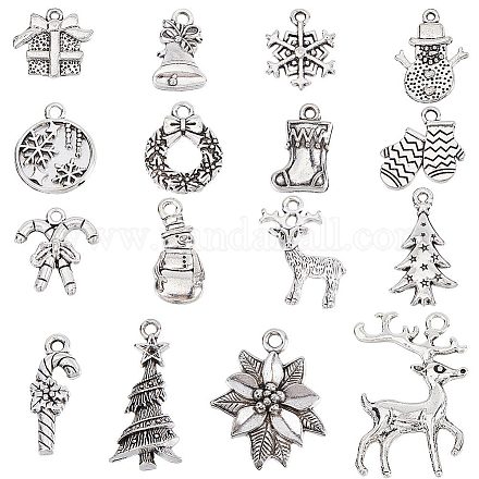Подвески из сплава в тибетском стиле FIND-SC0004-75-1