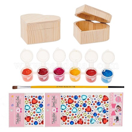 Комплекты шкатулки для драгоценностей DIY-PH0027-22-1