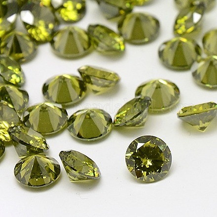 Кубического циркония кабошоны ZIRC-M002-2.5mm-006-1