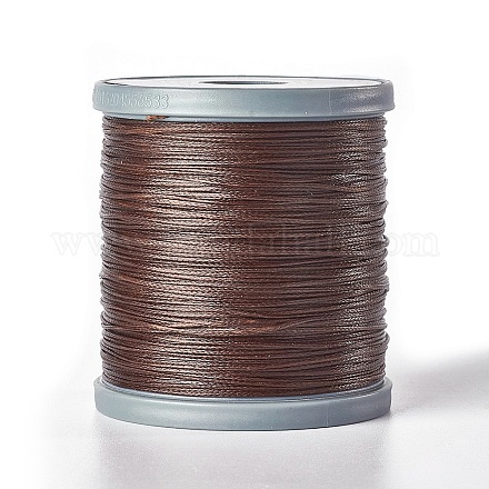 Вощеный шнур полиэстера YC-E002-0.8mm-B836-1
