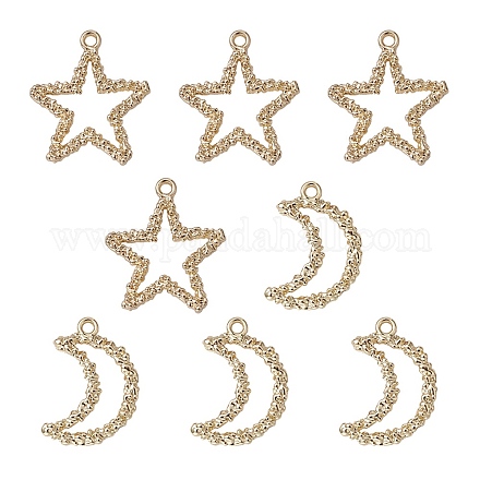 Подвески из сплава 8 шт. FIND-YW0003-61-1