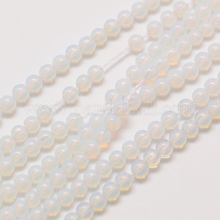 Opalite круглые бусины пряди X-G-A130-3mm-A01-1