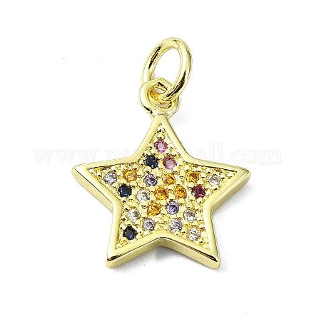 Латунные подвески из микро-паве KK-H475-19G-04-1